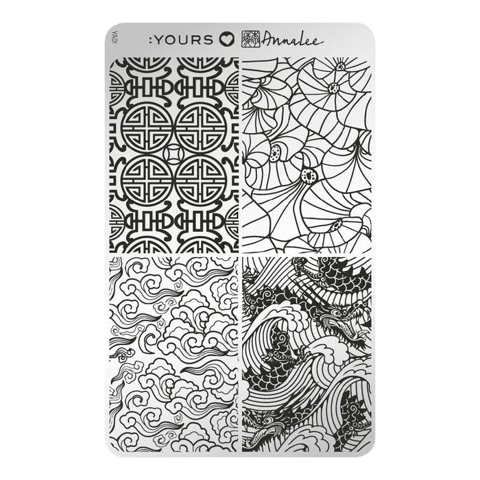 Plaquette Stamping Yours 1