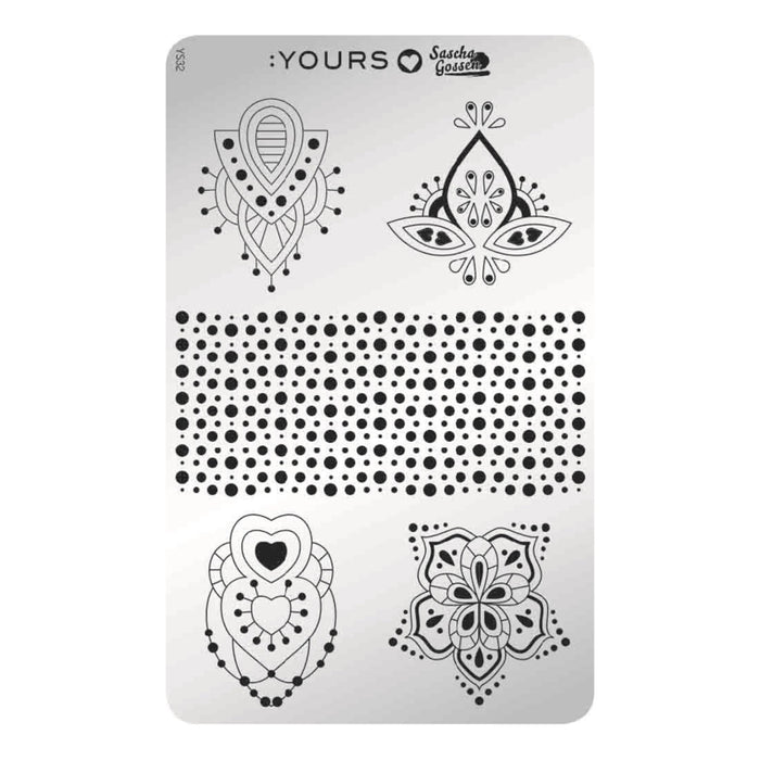 Plaquette Stamping Yours 5