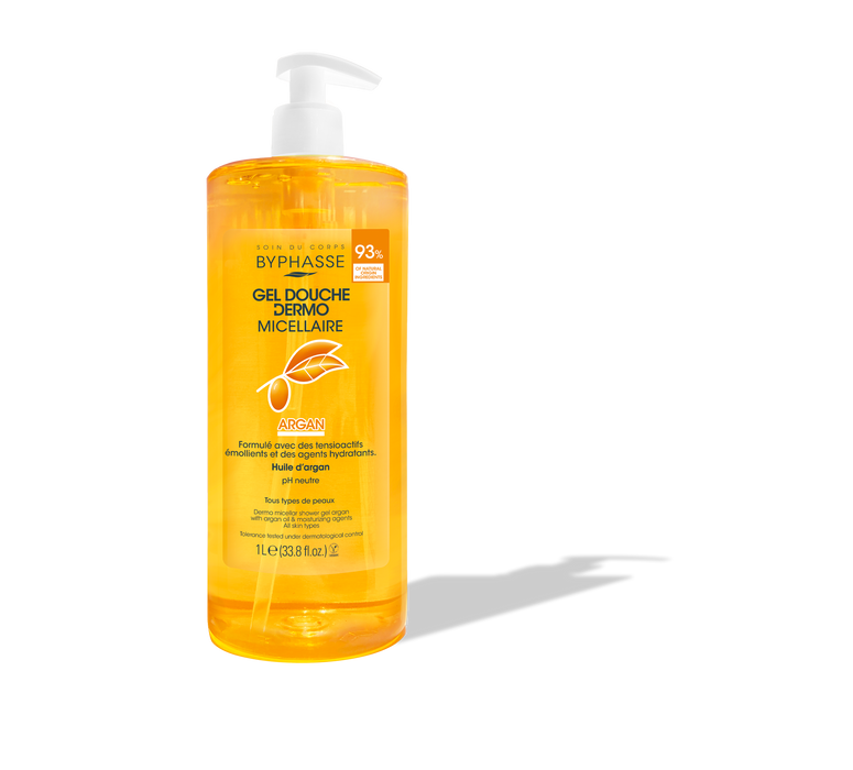 Gel Douche Dermo Micellaire Argan 1 litre