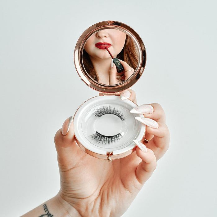 Boîte Miroir pour bande de cils