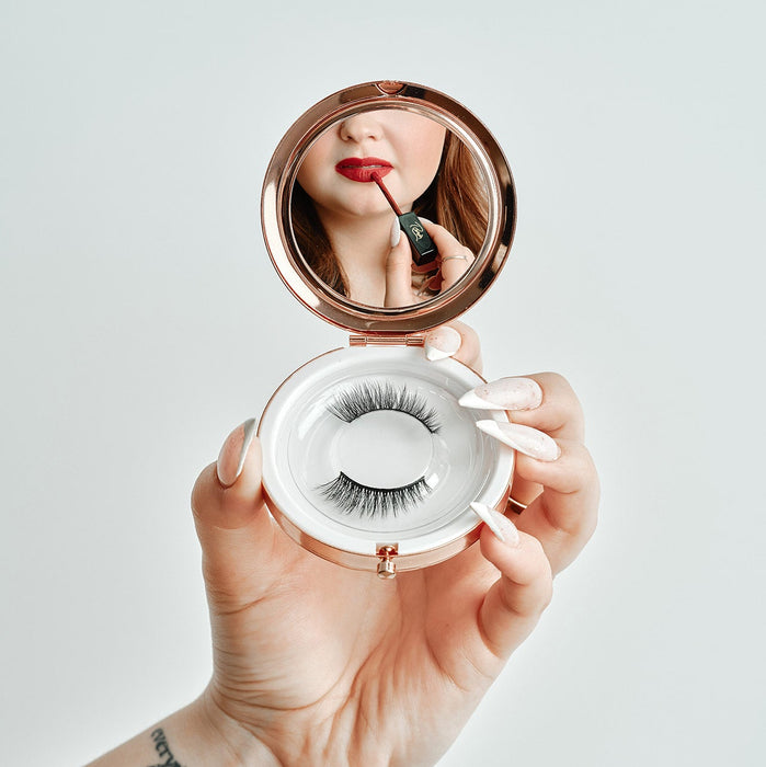 Boîte Miroir pour bande de cils