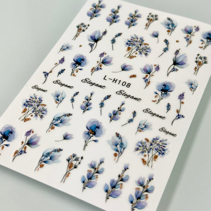 Autocollant Fleur Printemps