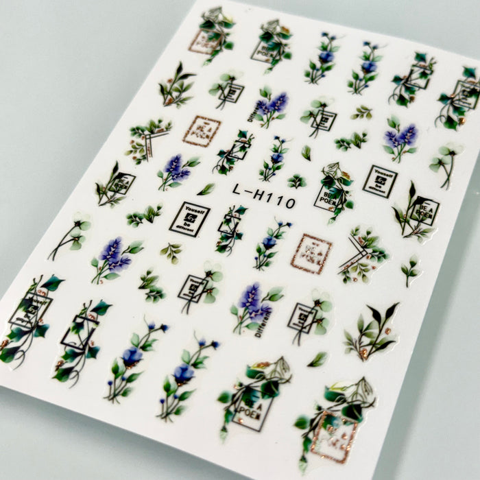 Autocollant Fleur Printemps