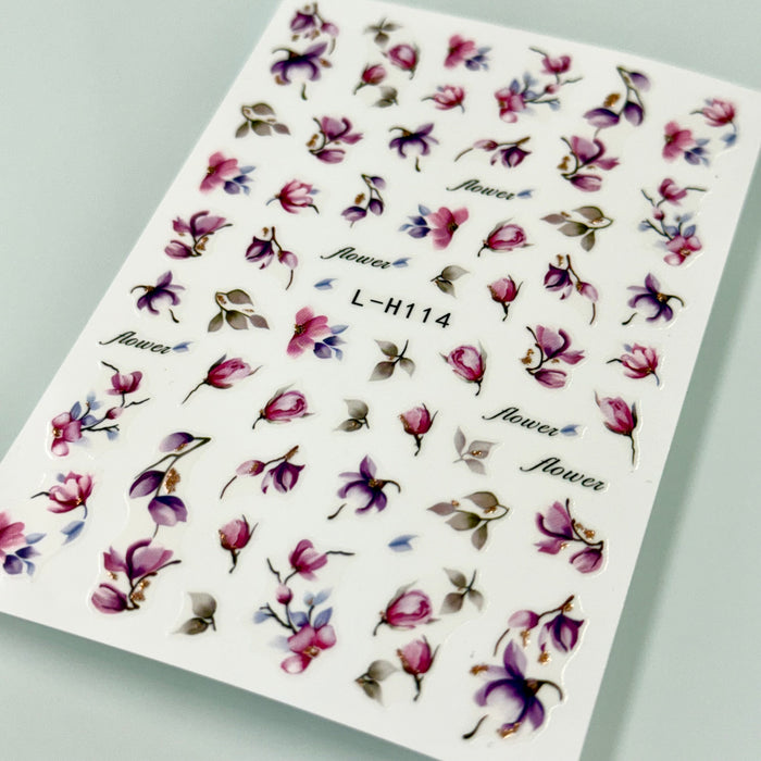 Autocollant Fleur Printemps