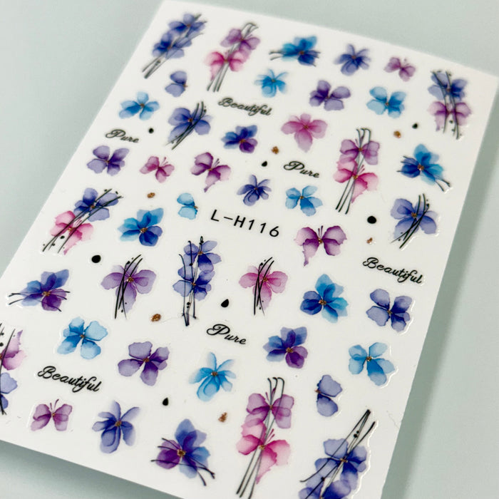 Autocollant Fleur Printemps