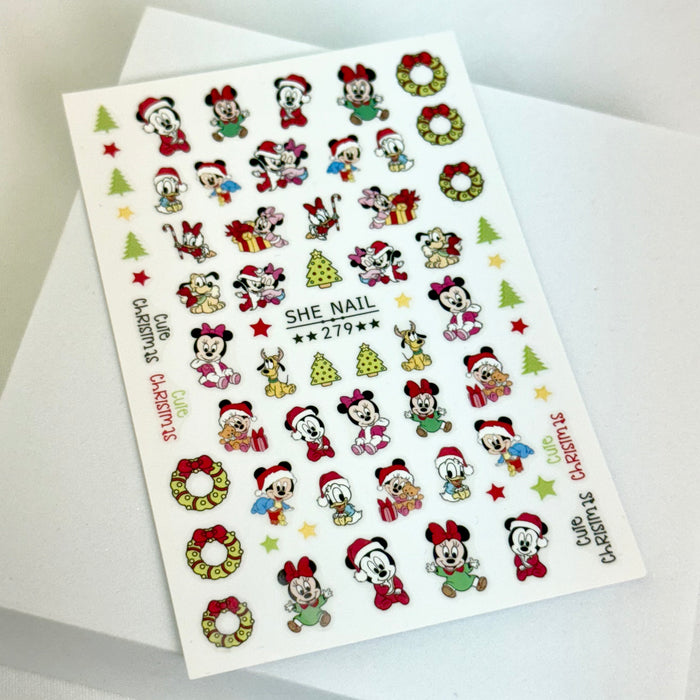 Autocollant Noël Disney