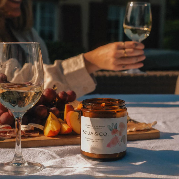 BOUGIE | CITRONNELLE + PALMAROSA