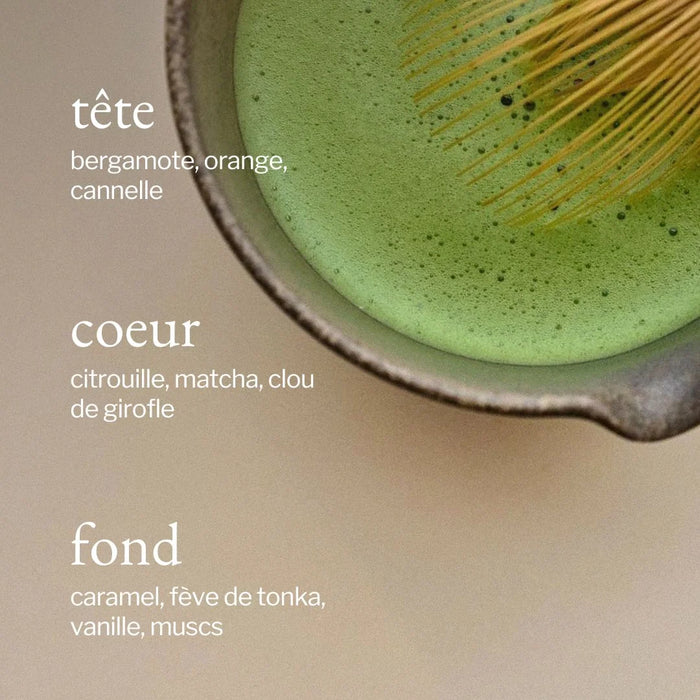 BOUGIE | MATCHA + ÉPICES
