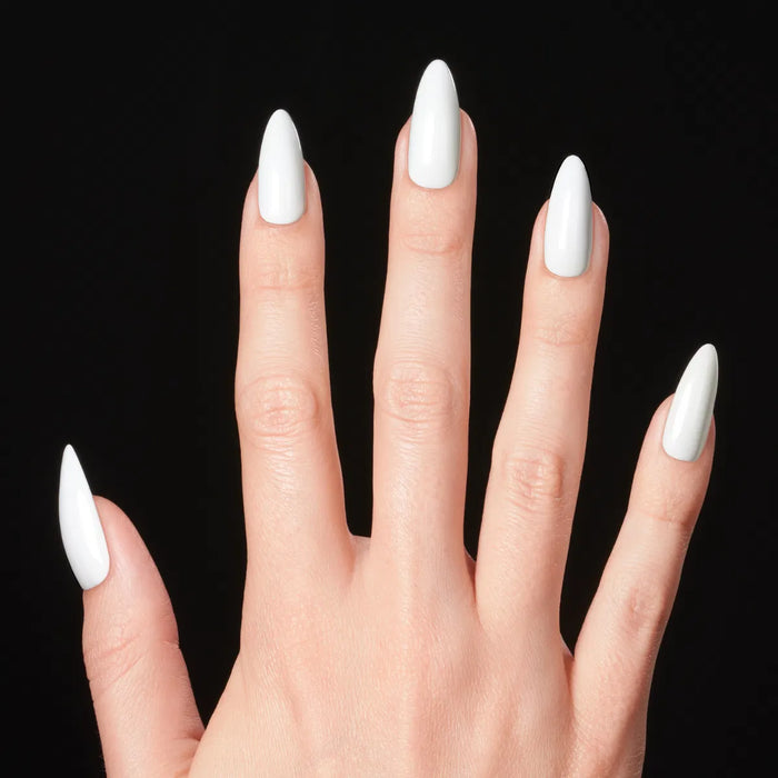 Shellac Vivid Vernis UV White gloves
