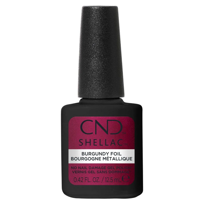 Shellac Vernis Gel Burgundy Foil 12.5ml