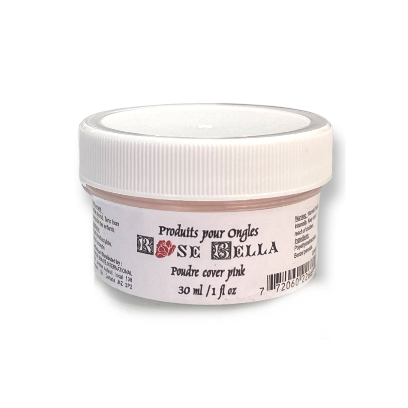 Rose Bella - Résine et Poudre