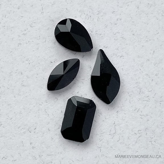 Diamants Forme | Satin Noir
