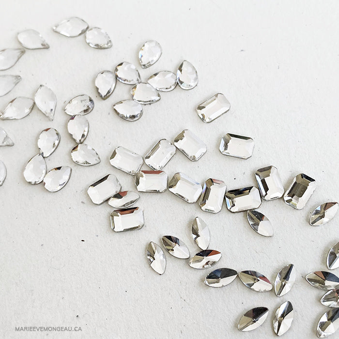 Diamants Forme | Cristal Blanc