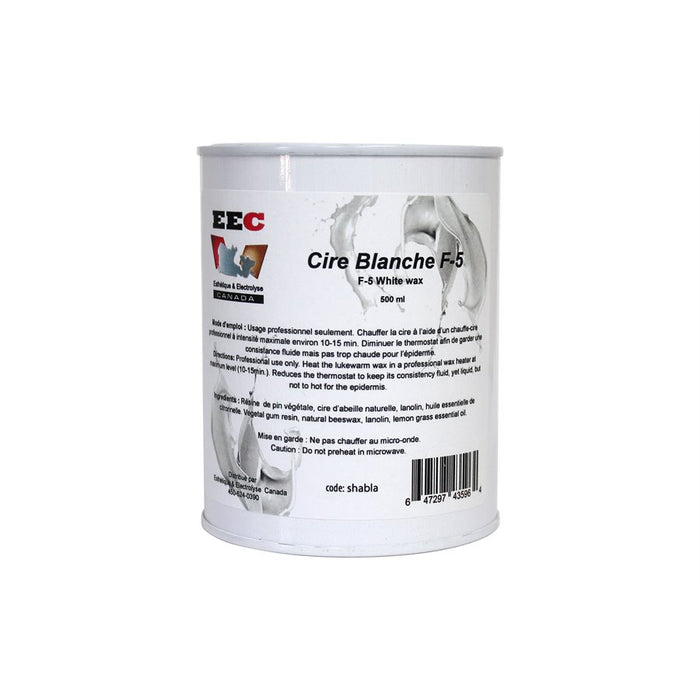 Cire tiède blanche F5 560ml