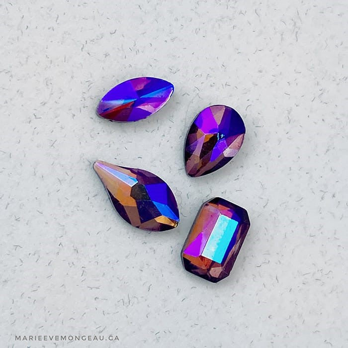 Diamants Forme | Violet sky